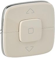 Лицевая панель Legrand Valena Allure для 2-кл. выключателя жалюзи слоновая кость картинка